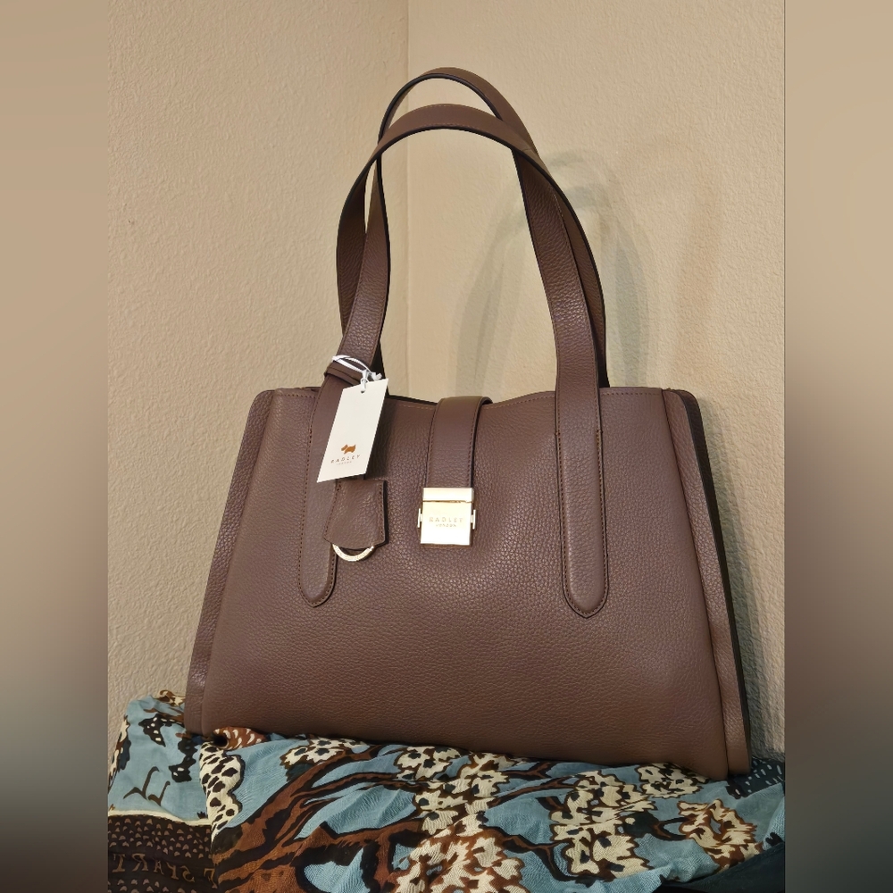 NWT Radley London Leather Shoulder Bag